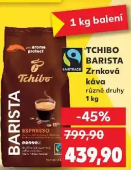 Kaufland TCHIBO Barista Zrnková kava nabídka