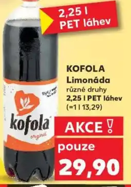 Kaufland KOFOLA Limonáda nabídka