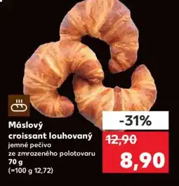 Kaufland Máslový croissant louhovaný nabídka