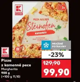 Kaufland Pizza z kamenné pece nabídka