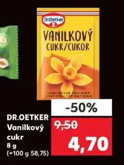 Kaufland DR.OETKER Vanilkový cukr nabídka