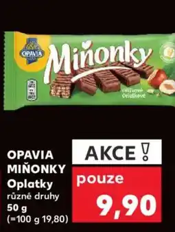 Kaufland OPAVIA Miňonky Oplatky nabídka