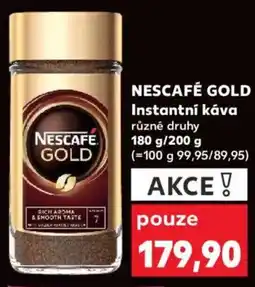 Kaufland NESCAFÉ Gold Instantní káva nabídka