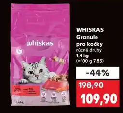 Kaufland WHISKAS Granule pro kočky nabídka