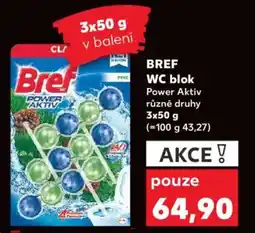 Kaufland BREF WC blok nabídka
