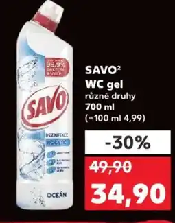 Kaufland SAVO WC gel nabídka