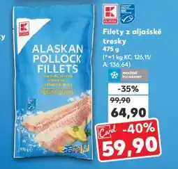 Kaufland Filety z aljašské tresky nabídka