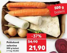 Kaufland Polévková zelenina nabídka