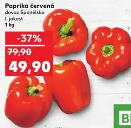 Kaufland Paprika červená nabídka