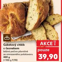 Kaufland Cuketový chléb s česnekem nabídka