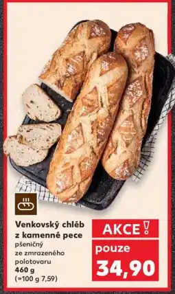 Kaufland Venkovský chléb z kamenné pece nabídka