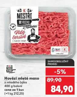 Kaufland Hovězí mleté maso nabídka