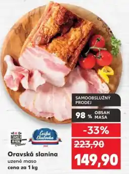 Kaufland Oravská slanina nabídka
