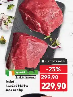 Kaufland Irská hovězí kližka nabídka