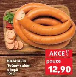 Kaufland KRAHULIK Točený salám s kapii nabídka