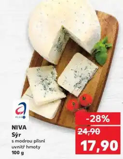 Kaufland NIVA Sýr nabídka