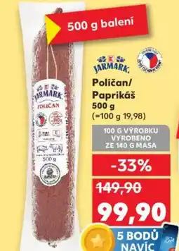 Kaufland Poličan/ Paprikáš nabídka