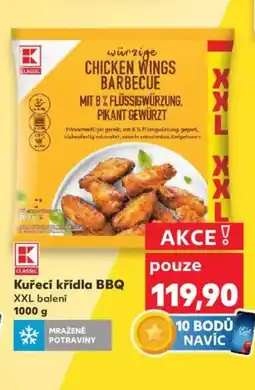 Kaufland Kuřecí křídla BBQ nabídka