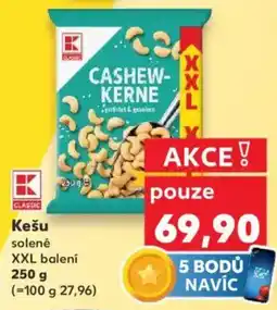 Kaufland Kešu nabídka