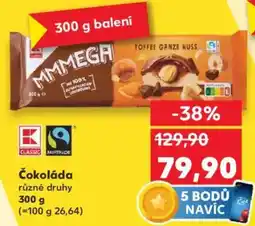 Kaufland Čokoláda nabídka
