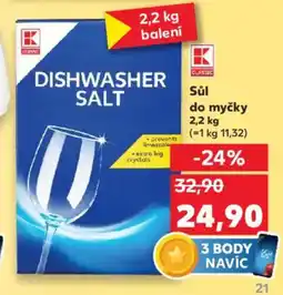 Kaufland Sůl do myčky nabídka