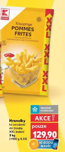 Kaufland Hranolky nabídka