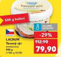 Kaufland LACRUM Tavený sýr nabídka