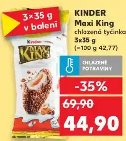 Kaufland KINDER Maxi King nabídka