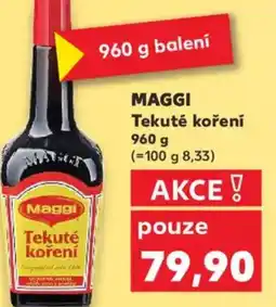 Kaufland MAGGI Tekuté koření nabídka