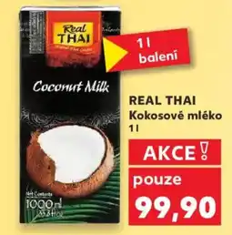 Kaufland REAL THAI Kokosové mléko nabídka