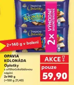 Kaufland OPAVIA Kolonáda Oplatky nabídka