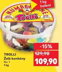 Kaufland TROLLI Želé bonbóny nabídka