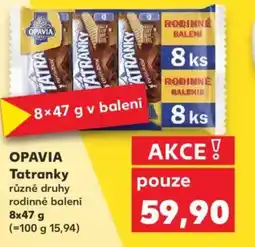 Kaufland OPAVIA Tatranky nabídka