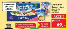 Kaufland CAPRI-SUN Ovocný nápoj nabídka