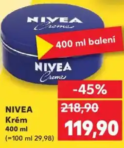 Kaufland NIVEA Krém nabídka