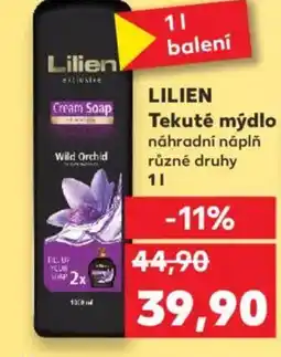 Kaufland LILIEN Tekuté mýdlo nabídka