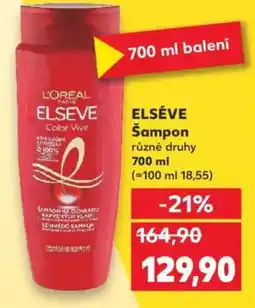 Kaufland L'OREAL ELSÉVE Šampon nabídka