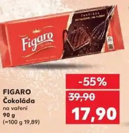 Kaufland FIGARO Čokoláda nabídka