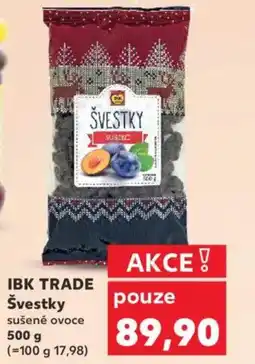 Kaufland IBK TRADE Švestky nabídka