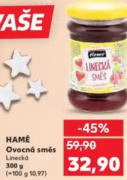 Kaufland HAMÉ Ovocná směs nabídka