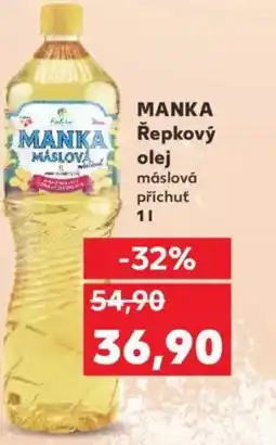 Kaufland MANKA Řepkový olej nabídka