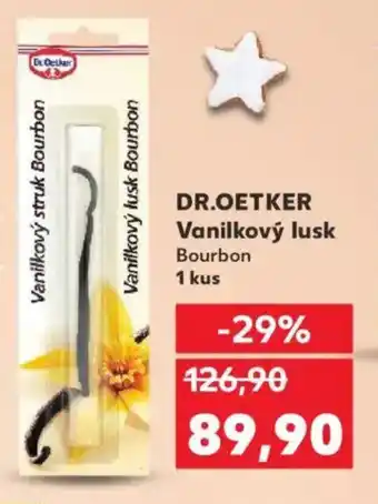 Kaufland DR.OETKER Vanilkový lusk nabídka