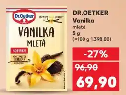 Kaufland DR.OETKER Vanilka mletá nabídka