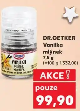 Kaufland DR.OETKER Vanilka mlýnek nabídka