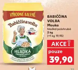 Kaufland BABIČČINA VOLBA Mouka nabídka