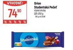 Globus Orion studenská pečeť nabídka