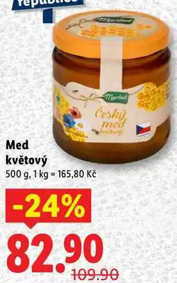 Lidl Med květový, 500 g nabídka