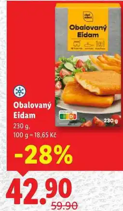 Lidl Obalovaný Eidam, 230 g nabídka