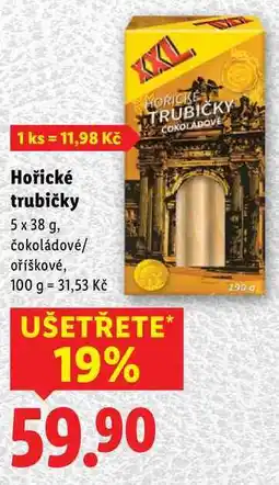 Lidl Hořické trubičky, 5x 38 g nabídka