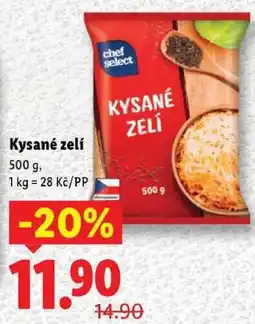 Lidl Kysané zelí, 500 g nabídka